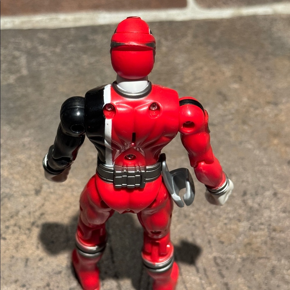 Power Rangers S.P.D. Red Ranger 6” Action Figure 2004 MMPR Bandai As Seen - Picture 4 of 7